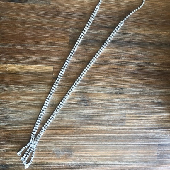 Vintage Double Strand CV Glam Necklace - Picture 3 of 4